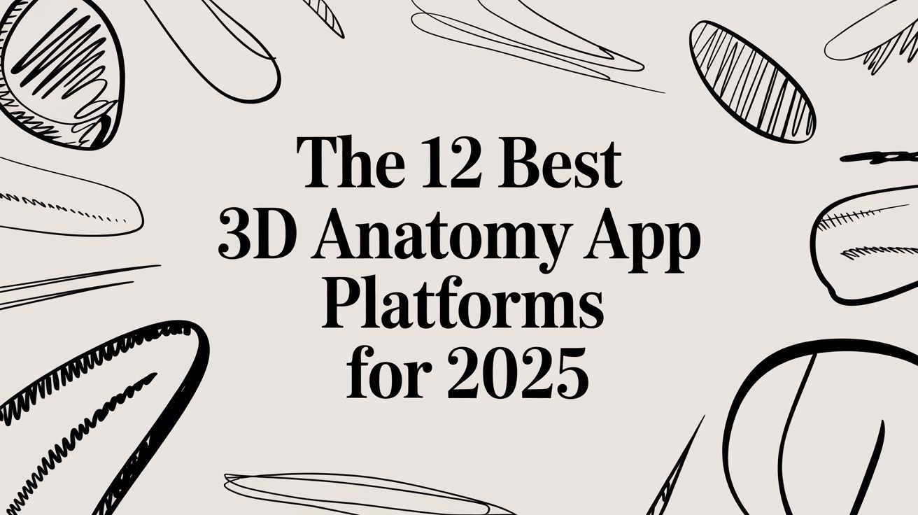 The 12 Best 3D Anatomy App Platforms for 2025