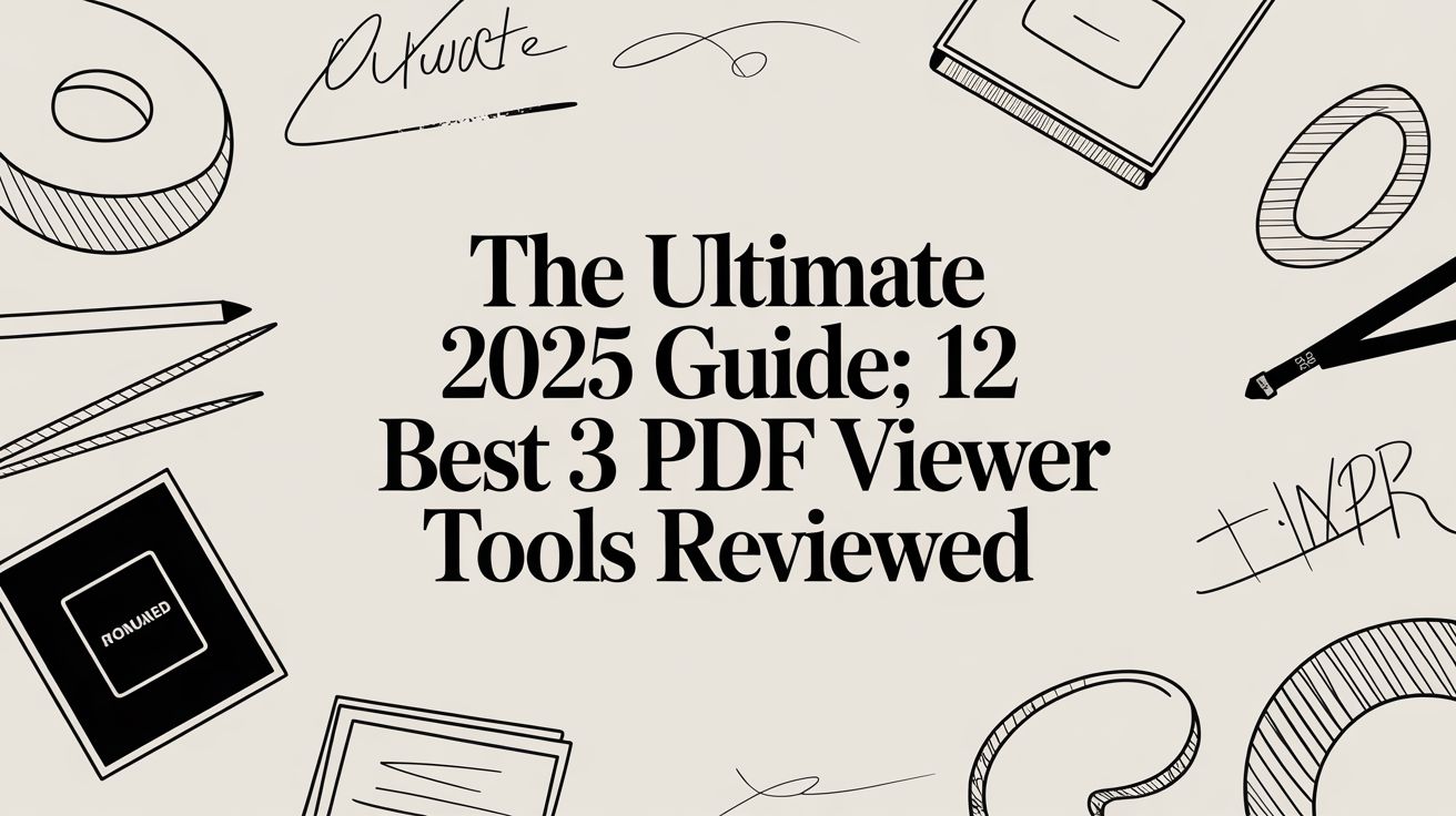 The Ultimate 2025 Guide: 12 Best 3D PDF Viewer Tools Reviewed