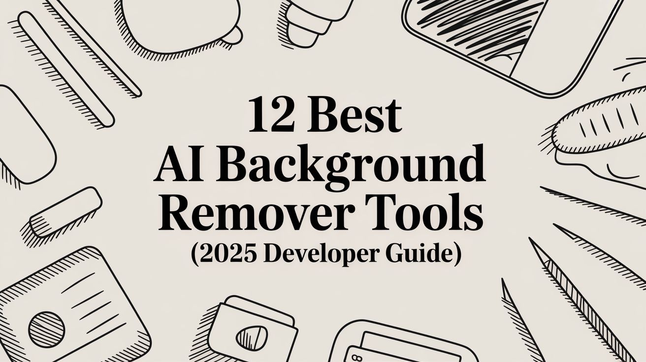 12 Best AI Background Remover Tools (2025 Developer Guide)