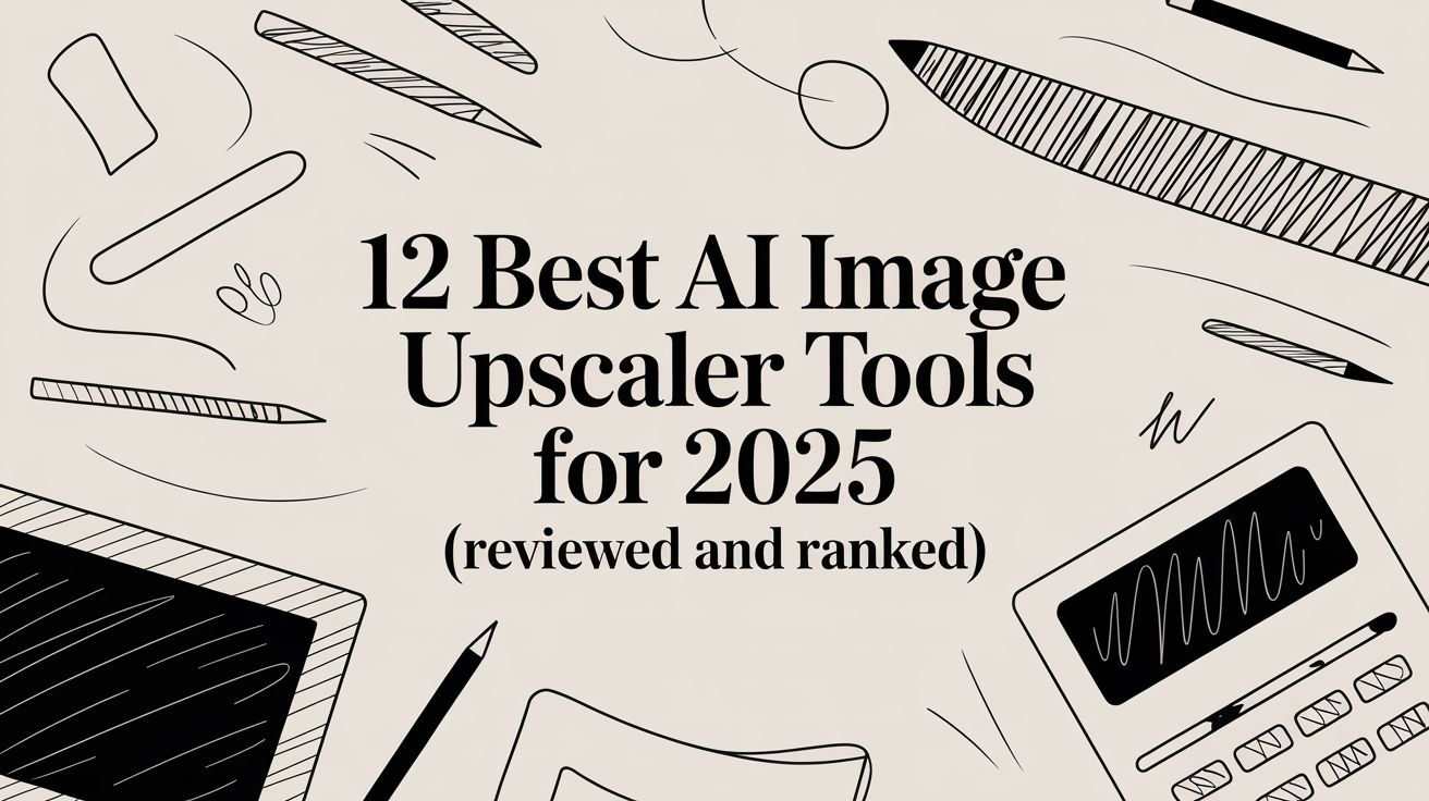 12 Best AI Image Upscaler Tools for 2025 (Reviewed and Ranked)