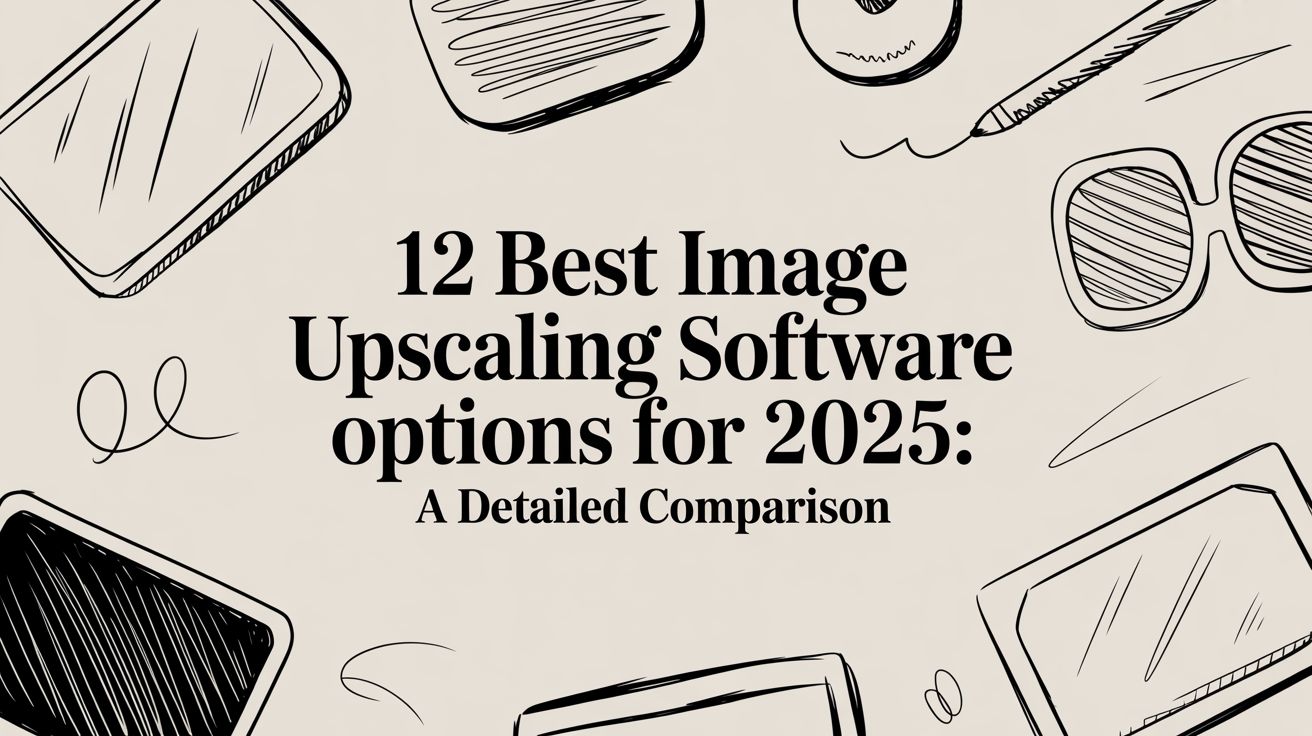 12 Best Image Upscaling Software Options for 2025: A Detailed Comparison