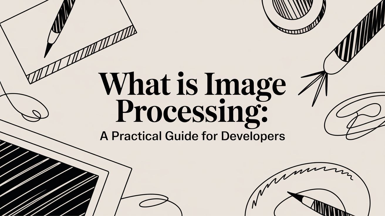 What is image processing: A Practical Guide for Developers