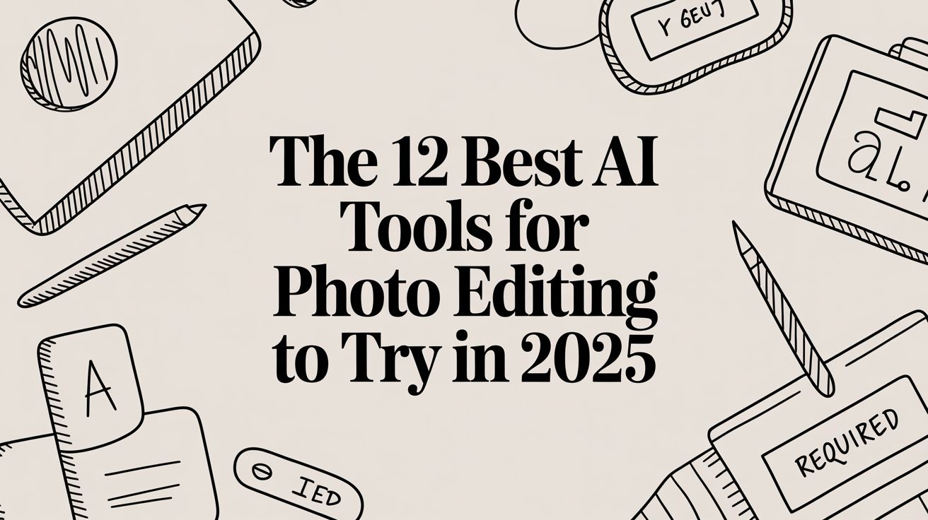 The 12 Best AI Tools for Photo Editing to Try in 2025