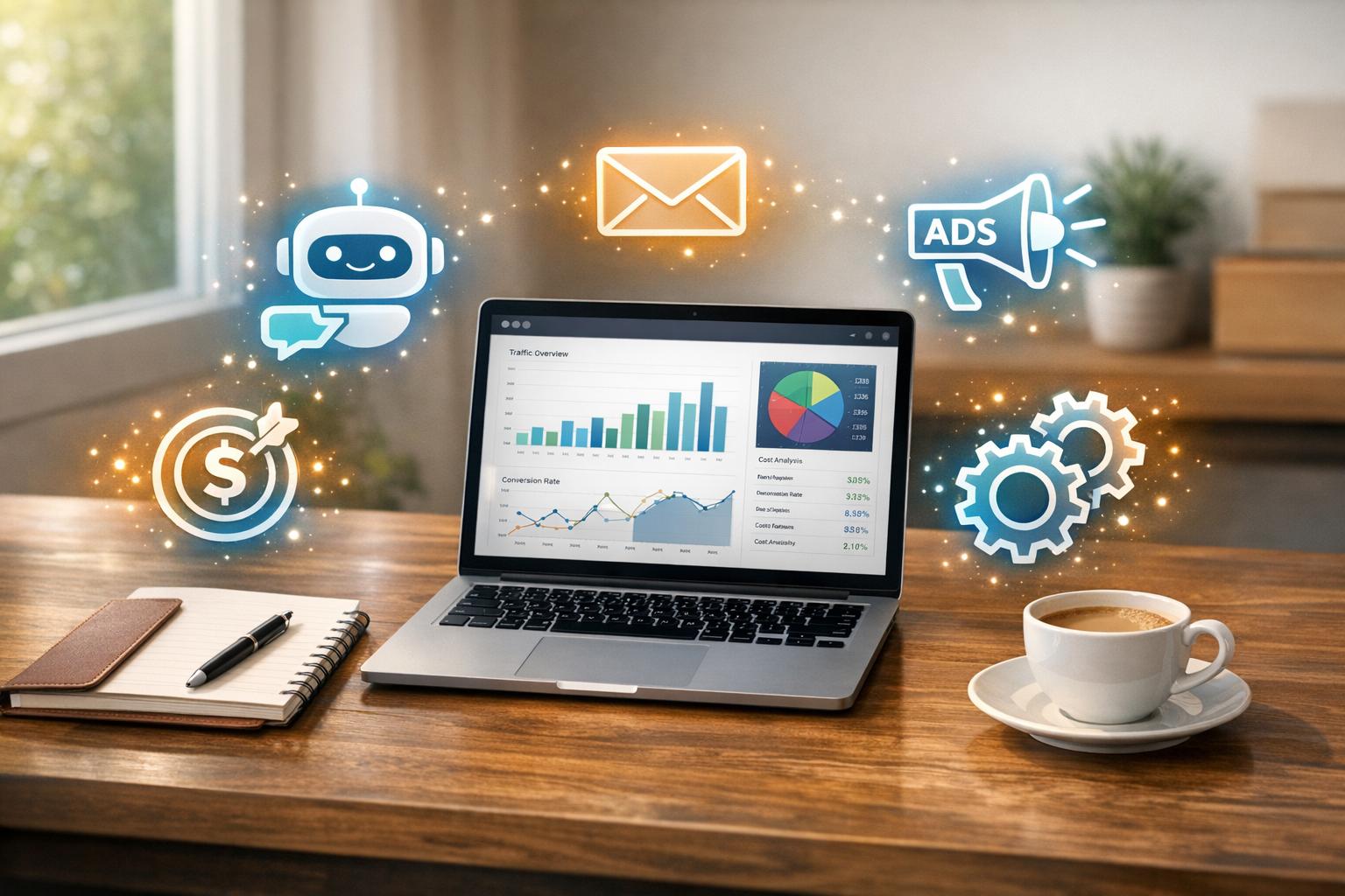 10 Ways AI Tools Cut Marketing Costs for Small Business